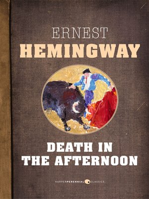 cover image of Death In the Afternoon